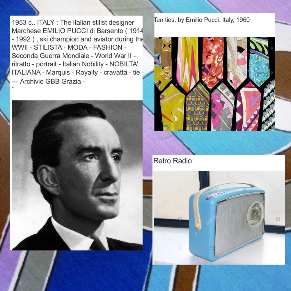 Emilio Pucci-U.S. Educated, History Of, Italy’s ⭐️ - Picture 1 of 13